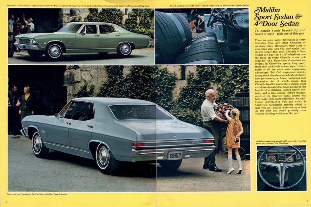 1968 Chev Chevelle Brochure Page 7